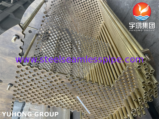 Stainless Steel / Karbon Steel / Tembaga Alloy Tube Bundle Untuk Shell Dan Tube Panas Exchanger
