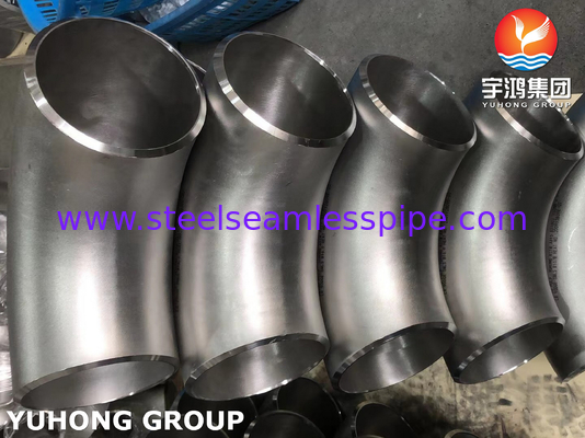 ASTM A815 S31803 Duplex Steel Buttwelded 90Deg Elbow Pipe Fitting B16.9
