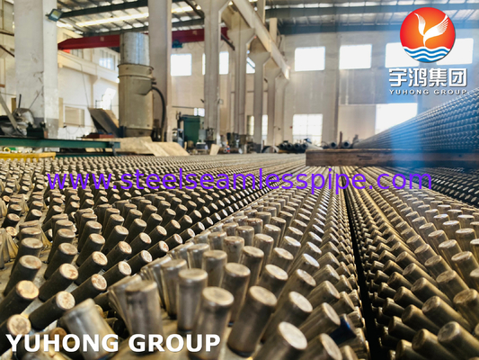 Tabung Pin yang disematkan ASME SA335 P5 13Cr (SS 410) untuk tungku reforming uap