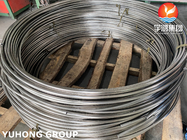 ASTM A269 TP304L TP316L TP316Ti Stainless Steel Welded Coiled Tube Untuk Industri Kabel