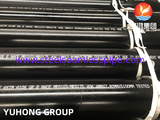 ASME SA106 API 5L A53 Kelas B Pipa Karbon Steel Seamless untuk Industri Minyak dan Gas