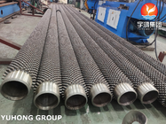 ASTM A213 Base Tube T9 11Cr Pin Studded Fin Studded Fined Tube Untuk Tungku Reforming Steam