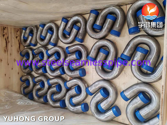 ASME SA192 Karbon Steel Seamless U Bend Tubes Untuk Oven Minyak dan Penukar Panas