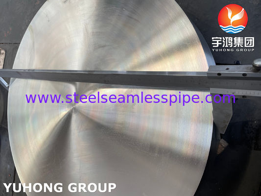 ASME SA965 F304 Disk Dan SA266 GR.2 Ring Untuk Bagian Penukar Panas