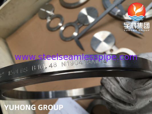 Flance buta kacamata, ASTM A182 F316L Figur 8 Flange stainless steel, RF ASME B16.48