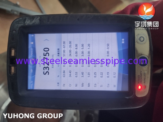 ASTM A182 F53, UNS S32750, 1.4410 Leher Las Baja Tahan Karat Super Dupleks Flange RF B16.5