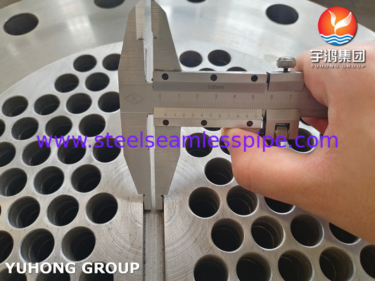 Penukar panas tabung stagnasi stainless steel ASME SA182 F304/304L 08X18H10