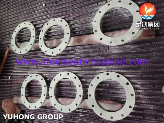 ASTM A240 F904L Baja tahan karat AWWA C207 Tabel 2 Kelas D Slip pada FF Flange