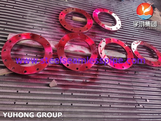 ASTM A240 F904L Baja tahan karat AWWA C207 Tabel 2 Kelas D Slip pada FF Flange