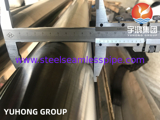 Pipa Hastelloy ASTM B729 Alloy20 UNS N08020 Pipa tanpa jahitan 100% UT