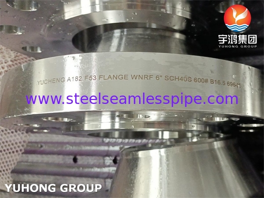 ASTM A182 F53 / UNS S32750 Baja Tahan Karat Super Duplex 2507 WNRF Flange