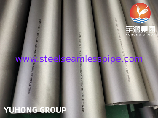ASME SB514 Incoloy 800H Weld Tube baja paduan nikel-besi-kromium untuk layanan korosif umum