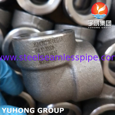 ASTM A105 Fittings Carbon Steel Socket Weld 90Deg LR Elbows 3000LBS ASME B16.11