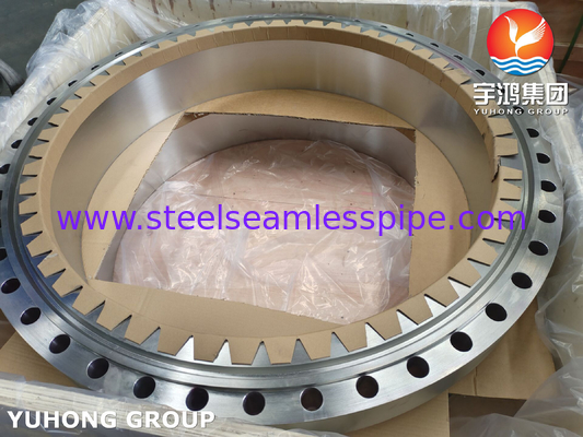 Flansa RTJ leher las ASME B16.5 ASTM A182 F310 WNRTJ
