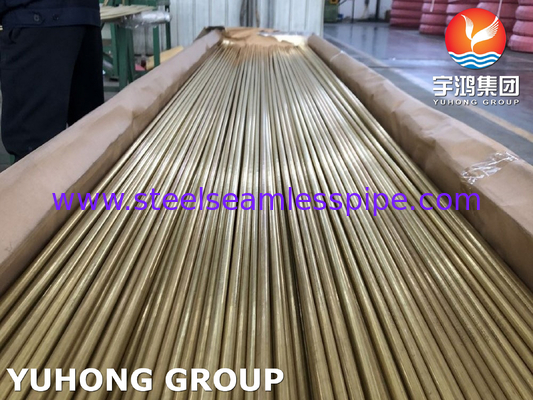 CuNi 90/10 Tembaga Nikel Alloy Seamless Pipe O61 Silver Finish untuk aplikasi laut dan industri