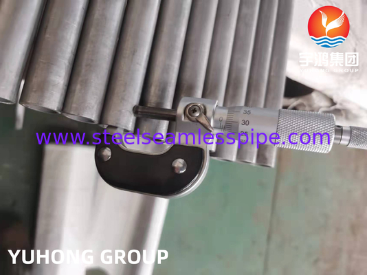 ASME SA213 TP347 TP347H Stainless Steel U Bend Tube ET/HT untuk Heat Exchanger Tube