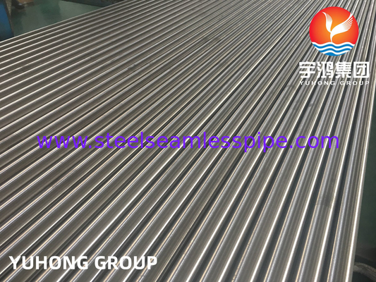 ASME SB163 N08825 Nikel Alloy Seamless Tube untuk Kondensator dan Penukar Panas