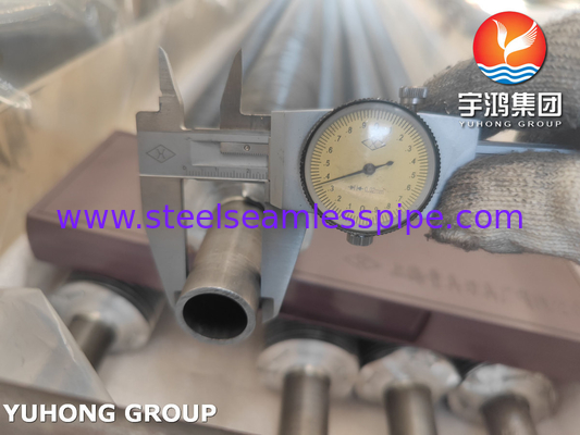 Tipe L Fenned Tube A179 Aluminium 1060 Untuk Air Cooling Heat Exchanger