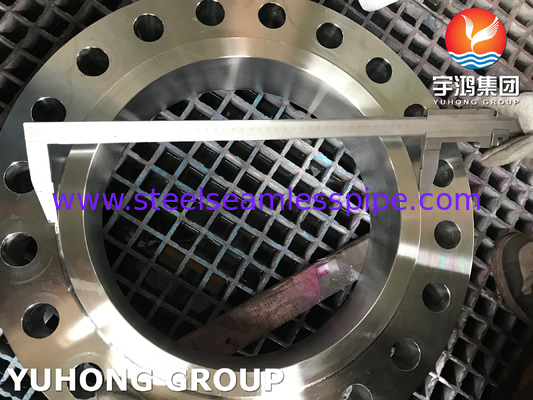 ASTM A182 F53 UNS S32750 Super Duplex Steel Slip On RF Flanges untuk Desalinasi