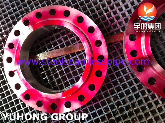 ASTM A182 F53 UNS S32750 Super Duplex Steel Slip On RF Flanges untuk Desalinasi