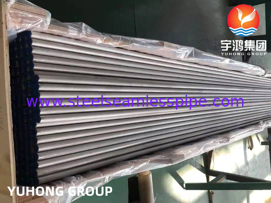 ASTM A213/ ASME SA213 TP317/ TP317L/TP317LMN tabung tanpa jahitan baja tahan karat