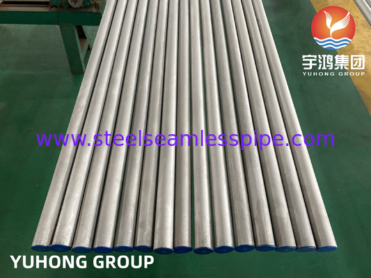 EN10216-5, GOST 9941-81, ASTM A213, A269, A376 TP347 / TP347H Stainless Steel Seamless Tube untuk boiler pembangkit listrik