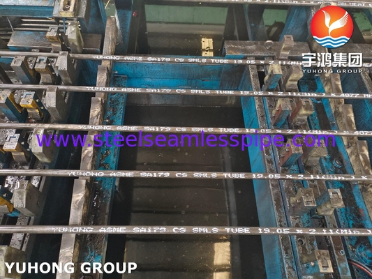 ASTM A179 ASME SA179 Tabung Boiler Baja Karbon Mulus A210 Gr. Sebuah tabung