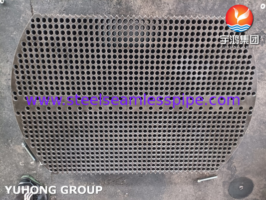 EN 10025-2 S235JR Baffle Baja Karbon Piring Baffle Penukar Panas Disesuaikan