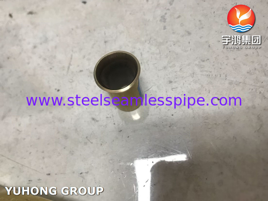ASTM B111 C68700 Tembaga paduan Baja Seamless U Bend Tube Untuk Penukar Panas
