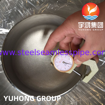 ASME SA403 Fittings Butt Weld 316L Tutup tanpa jahitan
