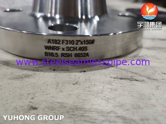 Flansa yang disalin dengan baik ASTM A182 F310 (1.4841)
