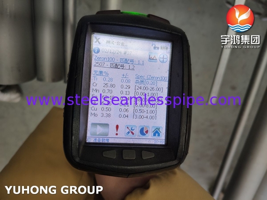 Pipa Seamless Baja Super Duplex ASTM A790 UNS S32750 Tahan Asam
