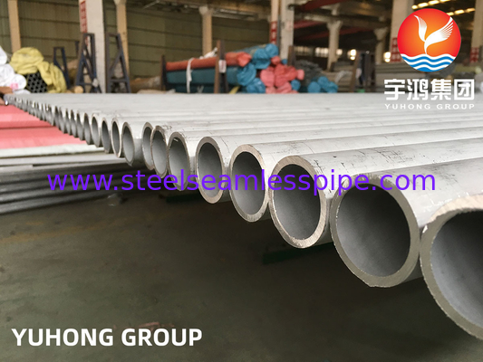ASTM A312 ASME SA312 Stainless Steel Seamless Pipe Industri Kimia Aplikasi ABS BV DNV GL LR CCS KR