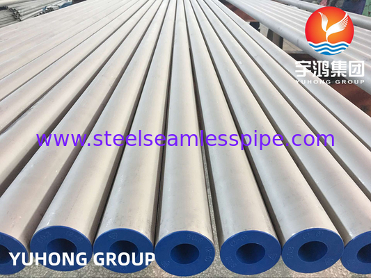 ASTM A312 ASME SA312 Stainless Steel Seamless Pipe Industri Kimia Aplikasi ABS BV DNV GL LR CCS KR