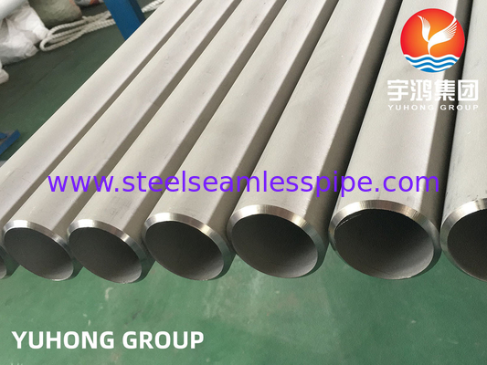 ASTM A312 ASME SA312 Stainless Steel Seamless Pipe Industri Kimia Aplikasi ABS BV DNV GL LR CCS KR