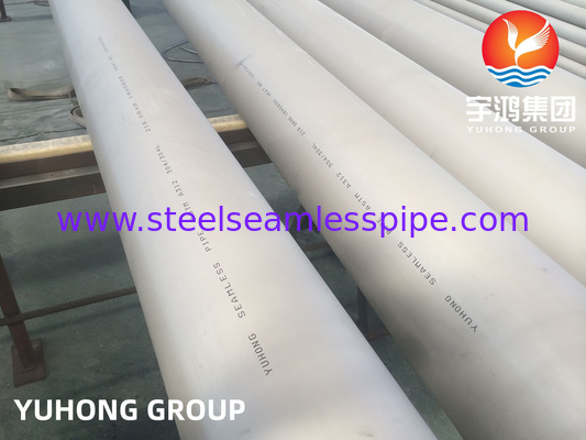 JIS G 3459 SUS304 SUS304L SUS316 SUS316L Stainless Steel Seamless Pipe Untuk Lithium Battery Recycling Industry