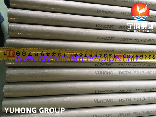 ASME SA213 TP316L tabung stainless steel tanpa jahitan BWG 20 0.89mm Untuk Drycooler