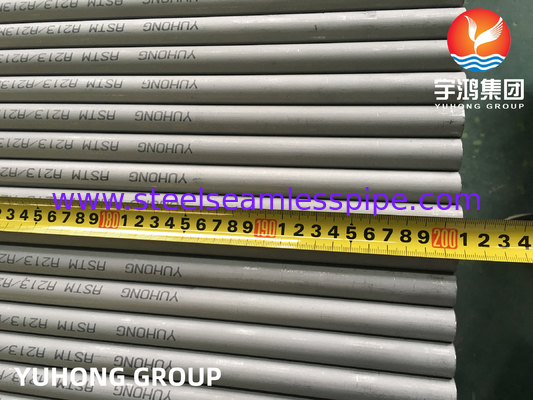 ASME SA213 TP316L tabung stainless steel tanpa jahitan BWG 20 0.89mm Untuk Drycooler
