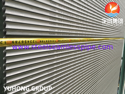 ASME SA213 TP316L tabung stainless steel tanpa jahitan BWG 20 0.89mm Untuk Drycooler
