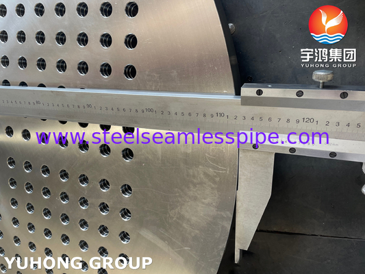 ASTM A182 F316L / 1.4404 Lembar tabung stainless steel Panas penukar tabung