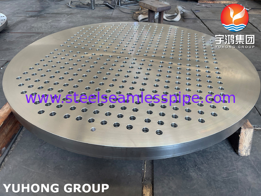 ASTM A182 F316L / 1.4404 Lembar tabung stainless steel Panas penukar tabung
