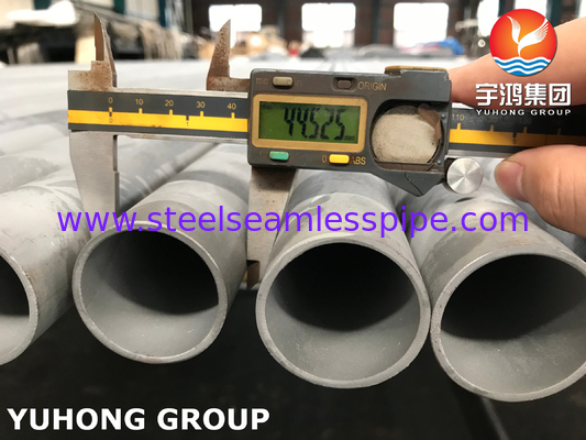 ASTM A268 TP430Ti Ferritic Stainless Steel Seamless Tube Dengan Titanium Stabilization