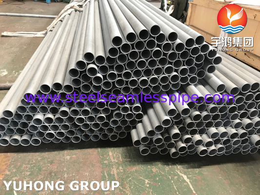 ASTM A268 TP430Ti Ferritic Stainless Steel Seamless Tube Dengan Titanium Stabilization