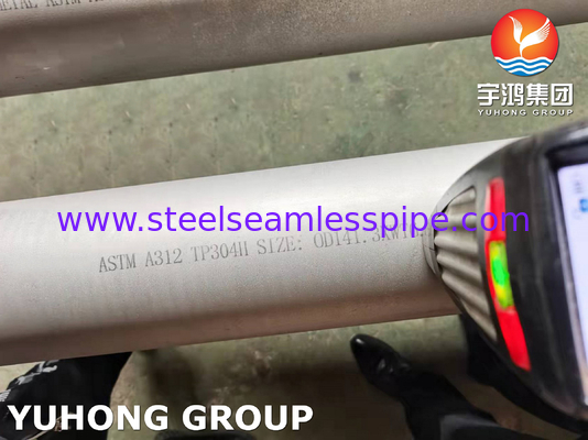 ASTM A312 TP304H / 1.4948 Stainless Steel Pipe Minyak Goreng