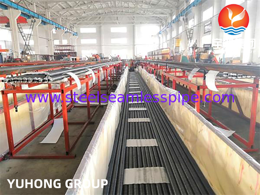 Tabung Finning Rendah ASTM A268 TP439 EN10217-7 1.4510 untuk Air Cooler