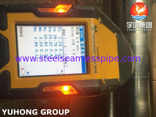 EN 10216-5 dan B983 Inconel NO7718 Tabung Tanpa Jahit untuk Industri Petrokimia