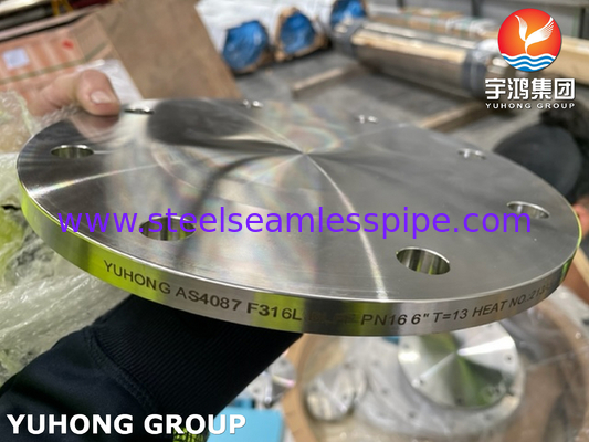 AS2129, AS4087 F316L Flange standar Australia dari baja tahan karat