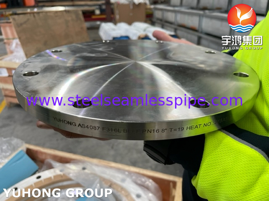 AS2129, AS4087 F316L Flange standar Australia dari baja tahan karat