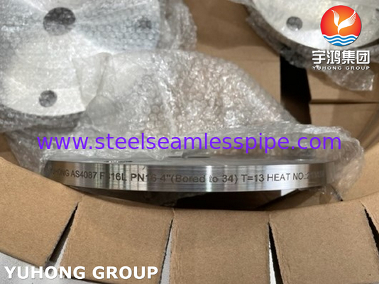 AS2129, AS4087 F316L Flange standar Australia dari baja tahan karat