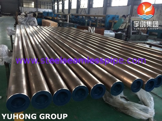 16MM DIN 86019 CuNi10Fe1.6Mn Tembaga Nikel Alloy Pipe Seamless untuk Marine Boiler